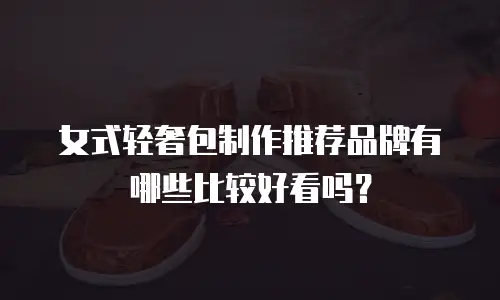 女式轻奢包制作推荐品牌有哪些比较好看吗？