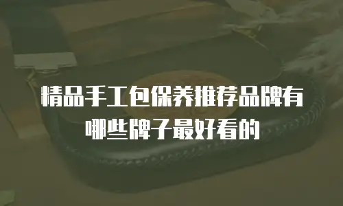 精品手工包保养推荐品牌有哪些牌子最好看的