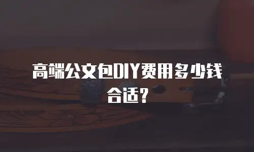高端公文包DIY费用多少钱合适？