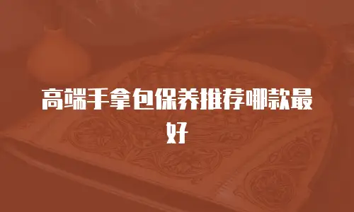 高端手拿包保养推荐哪款最好