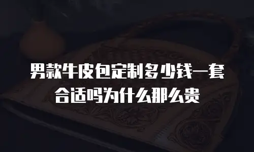 男款牛皮包定制多少钱一套合适吗为什么那么贵