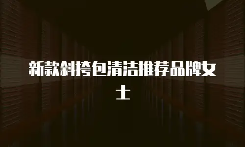 新款斜挎包清洁推荐品牌女士