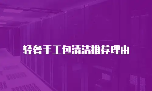 轻奢手工包清洁推荐理由