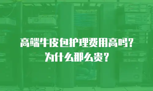 高端牛皮包护理费用高吗？为什么那么贵？
