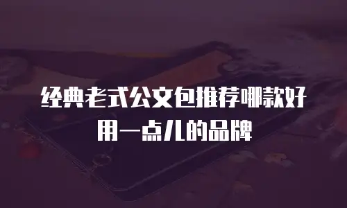经典老式公文包推荐哪款好用一点儿的品牌