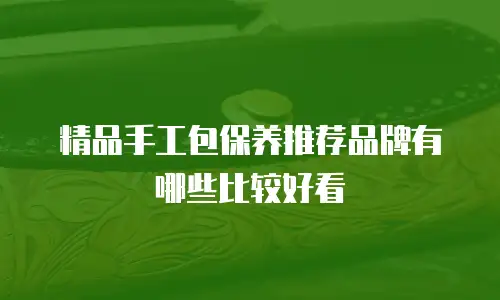 精品手工包保养推荐品牌有哪些比较好看