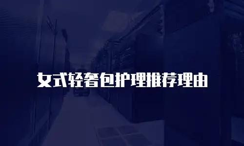 女式轻奢包护理推荐理由