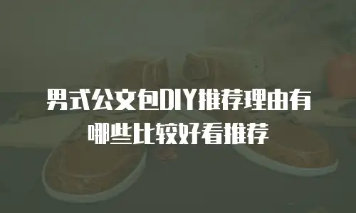 男式公文包DIY推荐理由有哪些比较好看推荐