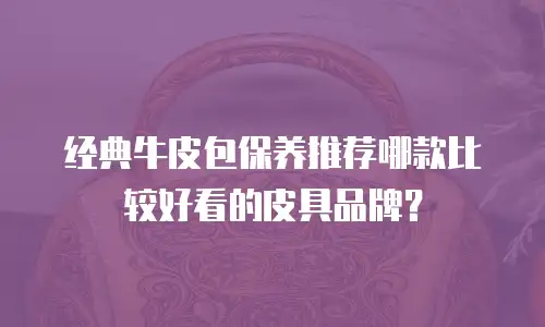 经典牛皮包保养推荐哪款比较好看的皮具品牌？