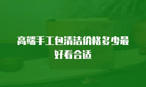 高端手工包清洁价格多少最好看合适