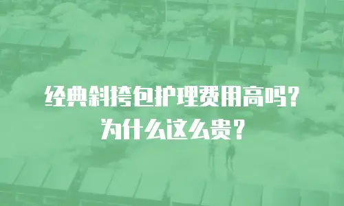 经典斜挎包护理费用高吗？为什么这么贵？