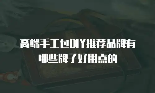 高端手工包DIY推荐品牌有哪些牌子好用点的