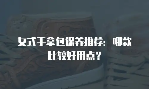 女式手拿包保养推荐：哪款比较好用点？