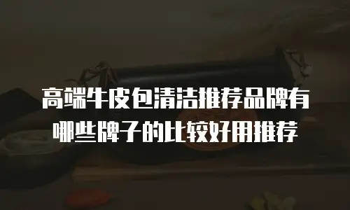 高端牛皮包清洁推荐品牌有哪些牌子的比较好用推荐