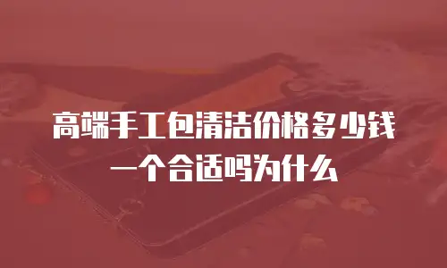 高端手工包清洁价格多少钱一个合适吗为什么