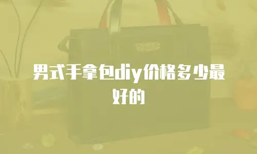 男式手拿包diy价格多少最好的