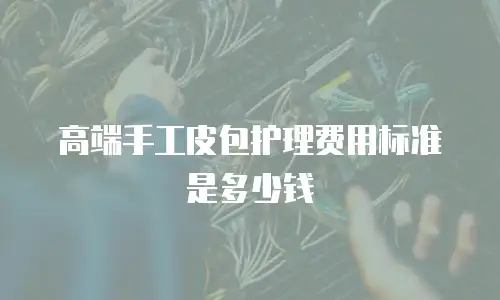 高端手工皮包护理费用标准是多少钱