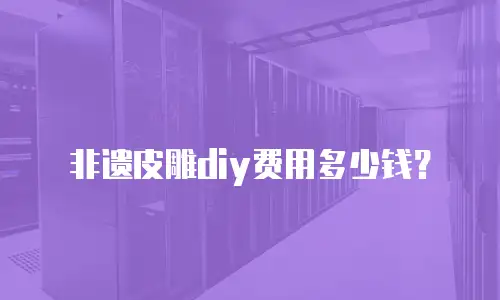 高端牛皮包DIY费用高吗？