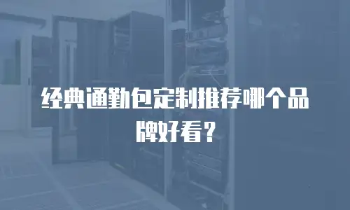 经典通勤包定制推荐哪个品牌好看？