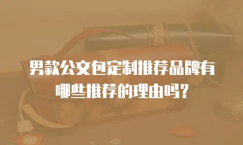 男款公文包定制推荐品牌有哪些推荐的理由吗？