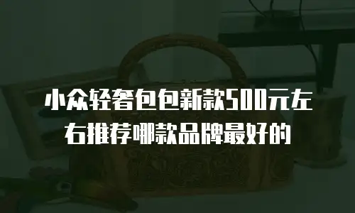 小众轻奢包包新款500元左右推荐哪款品牌最好的