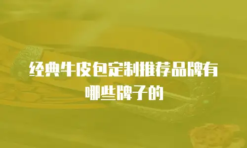 经典牛皮包定制推荐品牌有哪些牌子的