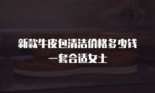 新款牛皮包清洁价格多少钱一套合适女士