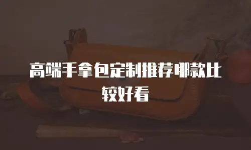 高端手拿包定制推荐哪款比较好看