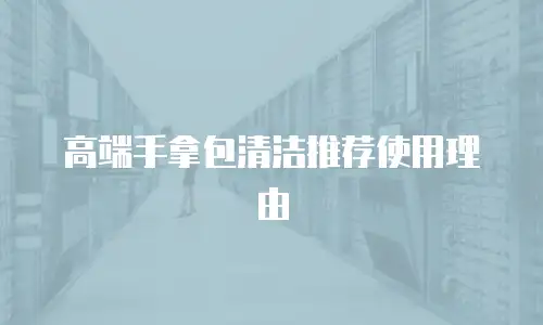 高端手拿包清洁推荐使用理由