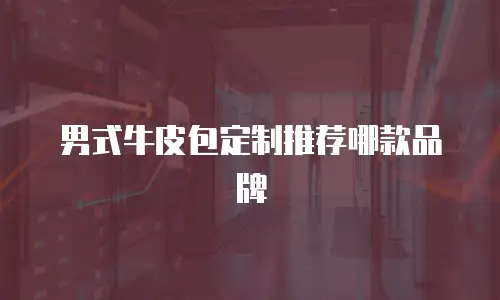 男式牛皮包定制推荐哪款品牌