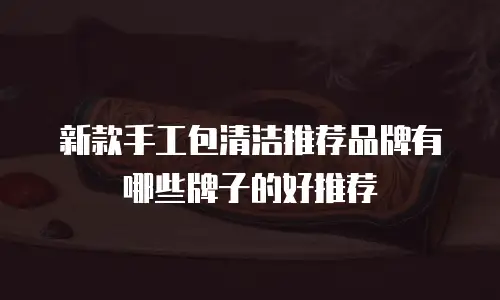 新款手工包清洁推荐品牌有哪些牌子的好推荐