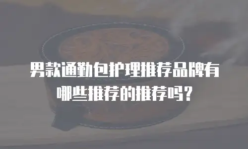 男款通勤包护理推荐品牌有哪些推荐的推荐吗？