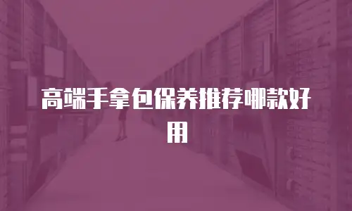 高端手拿包保养推荐哪款好用