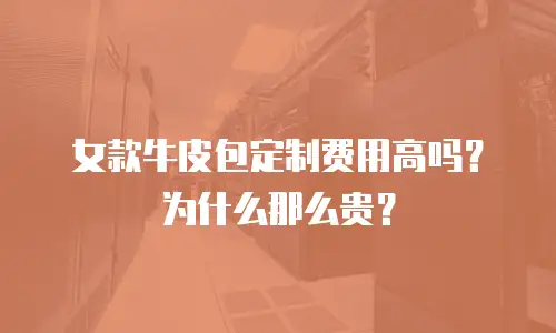 女款牛皮包定制费用高吗？为什么那么贵？