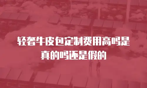 轻奢牛皮包定制费用高吗是真的吗还是假的