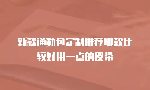 新款通勤包定制推荐哪款比较好用一点的皮带
