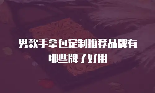 男款手拿包定制推荐品牌有哪些牌子好用