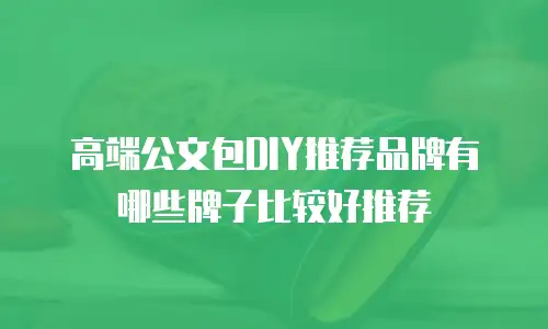 高端公文包DIY推荐品牌有哪些牌子比较好推荐