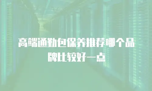 高端通勤包保养推荐哪个品牌比较好一点