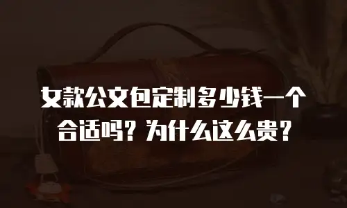女款公文包定制多少钱一个合适吗？为什么这么贵？