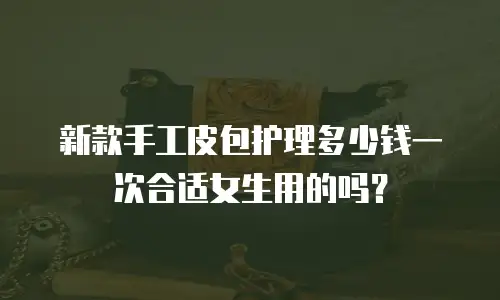 新款手工皮包护理多少钱一次合适女生用的吗？