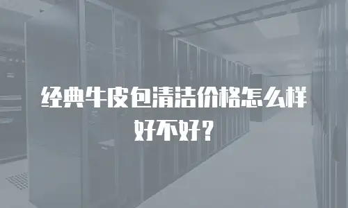 经典牛皮包清洁价格怎么样好不好？