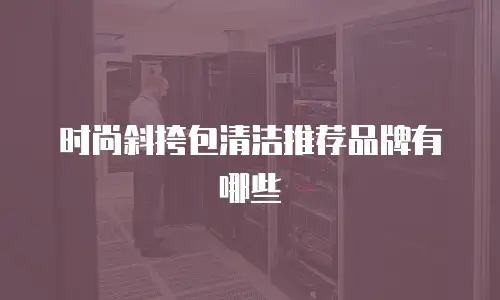 时尚斜挎包清洁推荐品牌有哪些