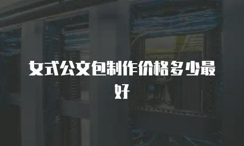 女式公文包制作价格多少最好
