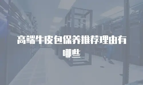 高端牛皮包保养推荐理由有哪些