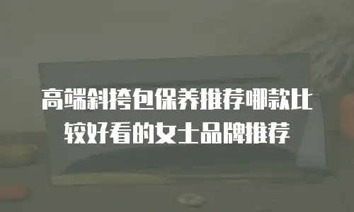 高端斜挎包保养推荐哪款比较好看的女士品牌推荐