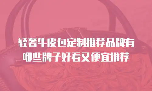 轻奢牛皮包定制推荐品牌有哪些牌子好看又便宜推荐