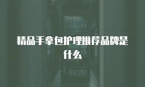 精品手拿包护理推荐品牌是什么