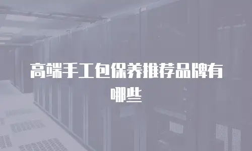 高端手工包保养推荐品牌有哪些