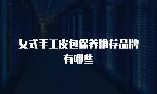 女式手工皮包保养推荐品牌有哪些
